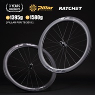 2023 RYET Carbon Wheels Disc Brake 700C Road Bike Wheelset 36T Ratchet CenterLock Hubsets Carbon Rimsets Pillar Road Cycling Wheels