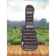 21 Inci 23 Inci 26 Inci Beg Ukulele Gaya Etnik Beg Ukulele Dua Belakang Ukulele Gitar Kecil