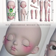 [T&O-t] 1 Set Facial Doll 3D Silicone Mold Nail Art Decoration DIY Design Nails Mold Wearing Armor A