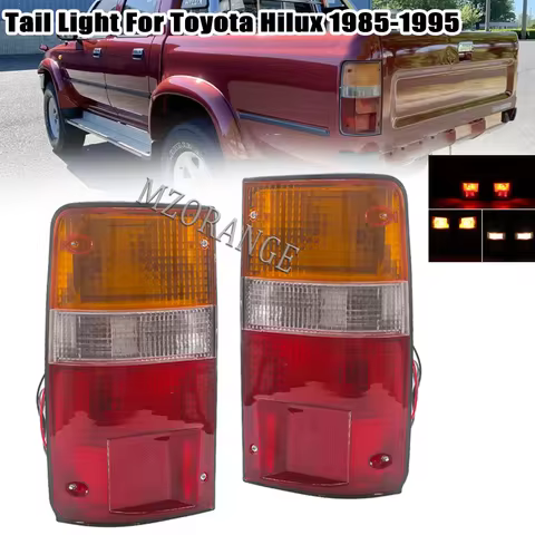 Rear Tail Lights for Toyota Hilux MK3 LN RN YN Pickup 2-4WD1989-1995 Brake Lamp Replace Bumper Warni