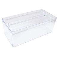 OE Paper towel case, clear, 26.5cm (H)x12.5cm (W)x9.5cm (H) Tissue case, easy to take out, neatly st
