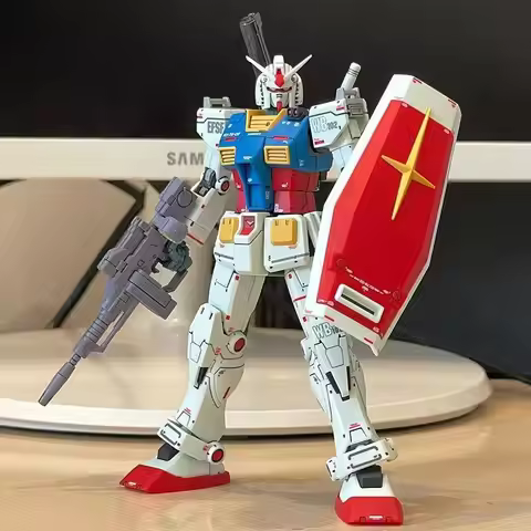 Hg 1/144 Gto Yuan Zu Tmech Assembly Model Kit Rx-78-2 Action Figures Boys' Puzzle Toys Collectible D
