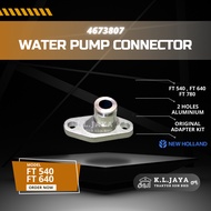 NEW HOLLAND AGRICULTURE FIAT WATER PUMP CONNECTOR 4673807 FT540 FT640 FT780  [TRACTOR SPARE PARTS]