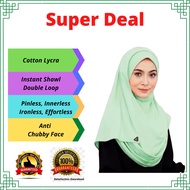 🌟🌟[Pre-Ramadhan Sales]🌟🌟 Adeylashawl - Syifaa Hijab Go (with exclusive metal tag)-tudung and shawl-