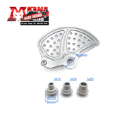 การ์ดดิสก์เบรกหน้าแต่งลวดลายเจาะรู สำหรับ KTM husqvarna gasgas