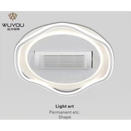 Bladeless fan light integrated in one universal full fan light simple ceiling light hall main light