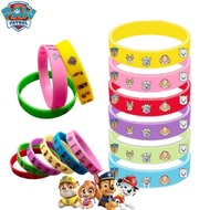 6/12pcs Paw Patrol Toys Should Help Bracelet Star Around Anime Bracelet Cartoon Bracelet Party Smart Watch Band Chase Skye gifts