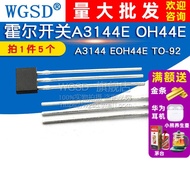 WGSD Hall Switch Sensor A3144E 3144 44E OH44E TO-92 (5 Pcs)