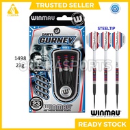 {FREE Flight + Shaft} Winmau Daryl Gurney Pro Series 85% Tungsten alloy Steeltip Dart Set (1498)