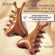 Cuion1413ea Head Massage Comb, Anti-Static Five Teeth Body Meridian Massage Comb, Help Blood Circula