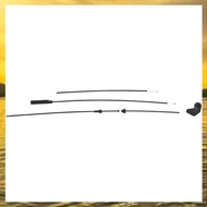 3PCS Engine Hood Release Bowden Cable for E46 320I 323I 98-05 51238208442