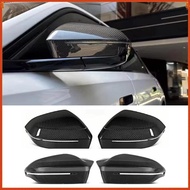 For BMW G60 G68 G70 Real Dry Carbon Fiber 2024 Rearview Side Mirror Covers  Modification accessories