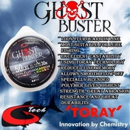 G-tech Ghost Buster 100% fluoro carbon shock Leader (30m)