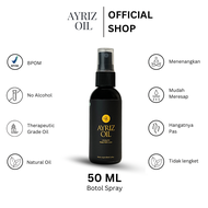 AYRIZ OIL 50ML TRAVEL PACK MINYAK HERBAL TERAPI  MINYAK BALUR  NUSANTARA