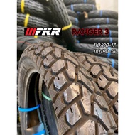 110/90-17 110/90-16 FKR RANGER 3 Tubeless Tyre Tayar