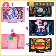 UNGU Smiggle Fave Character Kids Wallet - Smiggle Wallet - Purple Free889