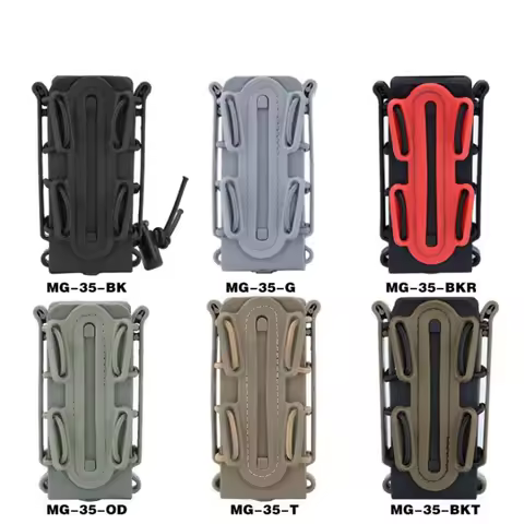 9mm Mag Pouches Pistol Magazine Pouch Soft Shell Magazine Pouch Rifle Fast Mag Carrier Holder for Be