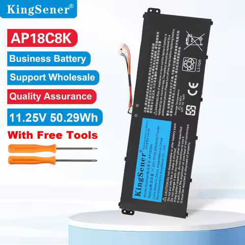KingSener AP18C8K AP18C4K Laptop Battery For Acer Aspire 5 A515-43-R057 R4MG R6F6 R6WW A515-44 R7NU 