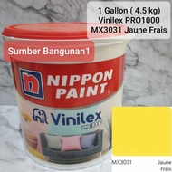 Cat Tembok Vinilex Pro Mx3031 Jaune Frais Kuning Interior Nippon Paint