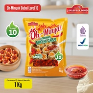 [HALAL] OH Spicy Condiment 1KG - Relaxed Spicy Chili Oil | Suitable for Cocolan Dimsum, Cilok, Meatb