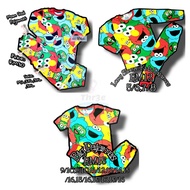 🌈Thr3e Sisters🌈Elmo set pajamas Mom Dad tag M,L,3XL, Big Kids tag 9/10-15/16, LS Kids tag 5/6