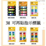 [Abi Stationery] 3M 683 Indicator Label 683-8C 683-4CD 683-6C Re-Labelable Instruction Sticker Class