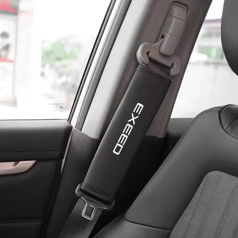 2Pcs Leather Car Seat Belt Shoulder Protector Cover For Chery Tiggo 7 Pro 8 Pro Exeed Tiggo 2 3x Arr