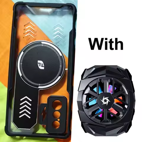 For Xiaomi Poco F4 GT Graphene Heat Dissipation Case For Redmi K50Game Breathable Cooling Cover For 