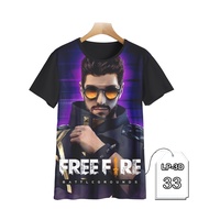 Free Fire 3D Series Kids T-Shirt Free Fire Game T-Shirt LP3D-33