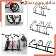 [Sharprepublic] Bike Floor Rack Holder Garage Accessories, Folding Bikes Parking Stand Storage Organizer for Yards, 16-29inch Bikes, Backyard