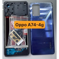 Oppo A74-4G/ Skeleton + case + camera glass + buttons for oppo A74 / 4G phone-
