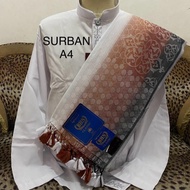 Surban Bhs Classic Subaiyah Jacquard Gold