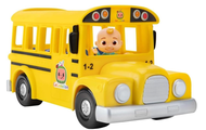 CoComelon Official Musical Yellow School Bus Plays Clips from ‘Wheels on The Bus’ Featuring Removabl