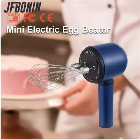Electric Portable Blender Mixer Kitchen Tools Milk Frother Egg Beater Cake Baking Kneading Mixer Han