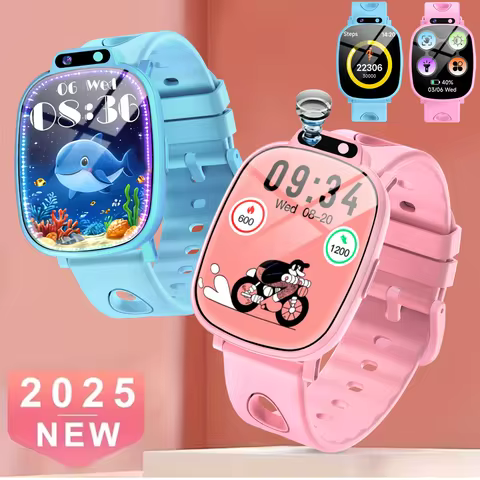 LAXASFIT Children's Smartwatch 1.88inch HD Display Photo Album Watch Faces Educational Fun Games Ala