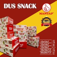 Box Kardus Snack Kue Mantap 12x12 12x14 12x16 / Dus Kotak Roti Motif