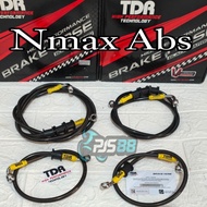 1set Tdr Racing Nmax Abs Front and Rear Brake Hose / Tdr Nmax new Abs Brake Hose