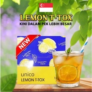 (SG Seller) Ready Stock 10 SACHET UNICO LEMON DETOX BY UNICO