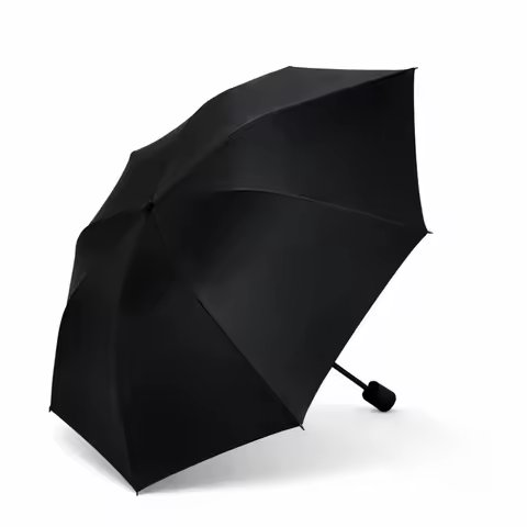 2026 Outspark UV Protection 3 Folding Compact Umbrella Portable Lightweight Travel Anti UV Foldable 