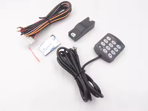 Car Keypad Password Immobilizer, Engine Locker, One Wire Two Way Communication, More Secure