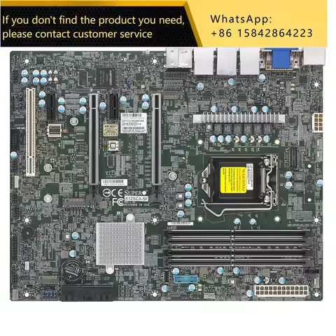 Workstation motherboard for Supermicro X12SCA-5F W580 3200 ECC M.2 IPMI