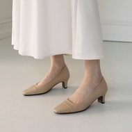 [SAPPUN] Clement Square Pump Heels (5/7cm)