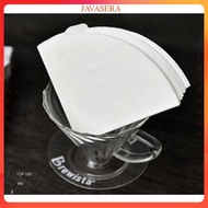One Two Cups Coffee Filter Paper V60 1-2 Cups 100 PCS - White - 7CHX7NWH