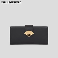 KARL LAGERFELD - K/SIGNATURE FAN CONTINENTAL WALLET 241W322