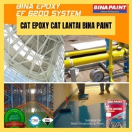 Epoxy Cat Epoxy Bina Paint 6200 Cat Lantai Konkrit 🏬