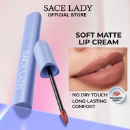 SACE LADY Lipmatte Velvet Matte Lipstick Lip Cream Waterproof Lip Matte Tahan Lama