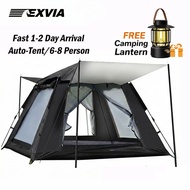 WTHB Outdoor Tent 6-8 Persons Camping Tent Family Tent Automatic Tent Double-Layer Waterproof Rainpr