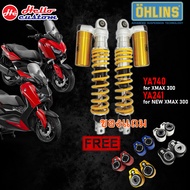 โช้ค OHLINS XMAX 300 YA740 / YA241 โช้คหลัง XMAX ohlins แท้ 100% รับประกัน 2ปี