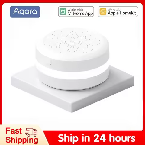 Aqara Smart Hub M1S Gateway Wireless Zigbee 3.0 Wifi RGB LED Night Light Connection Remote Control F