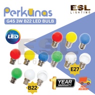 PERKUNAS G45 3W LED Colour Bulb